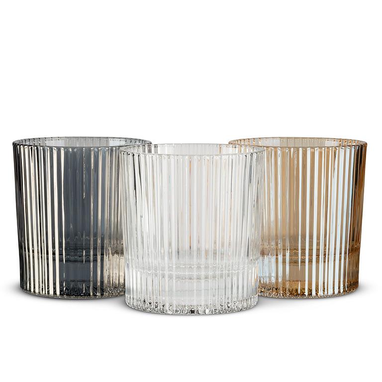 Vertical Optic Amber Tumbler