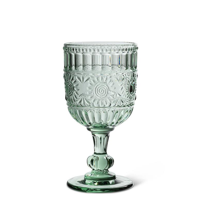 Sunflower Wine Glass