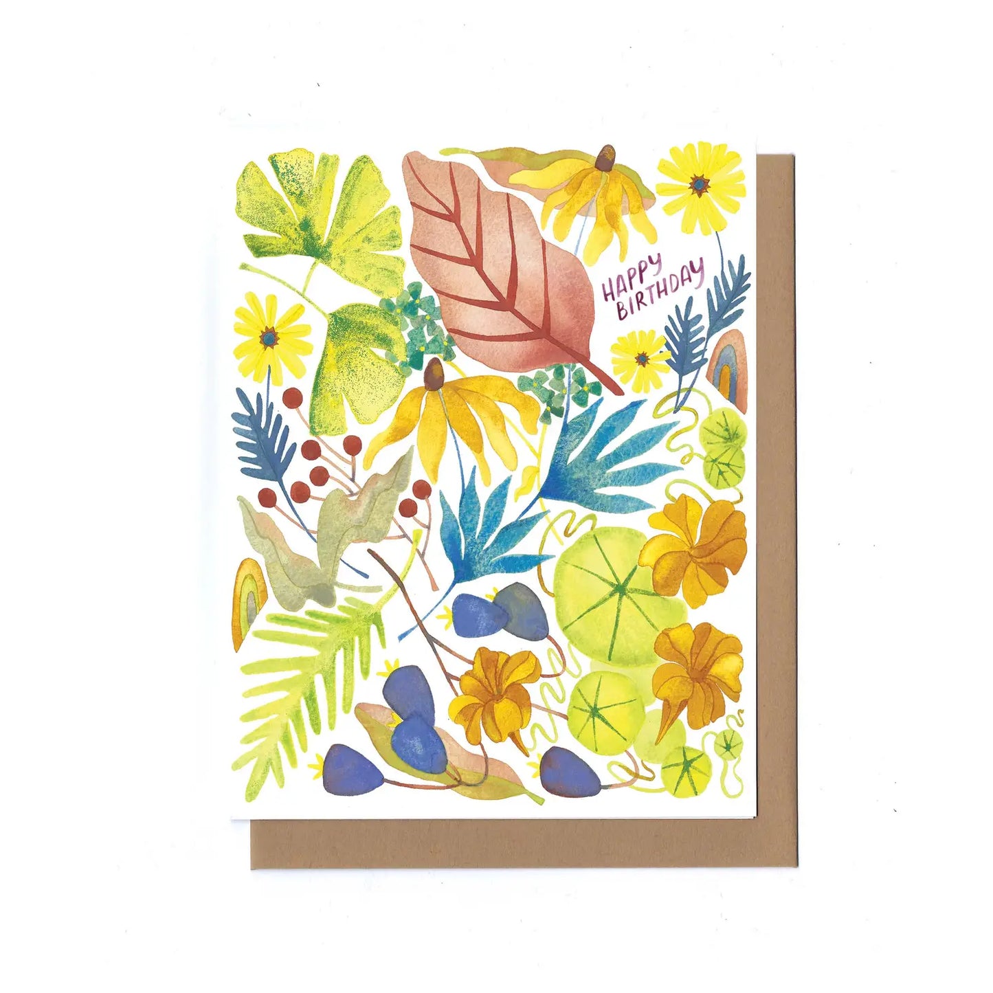 Birthday Flora Card
