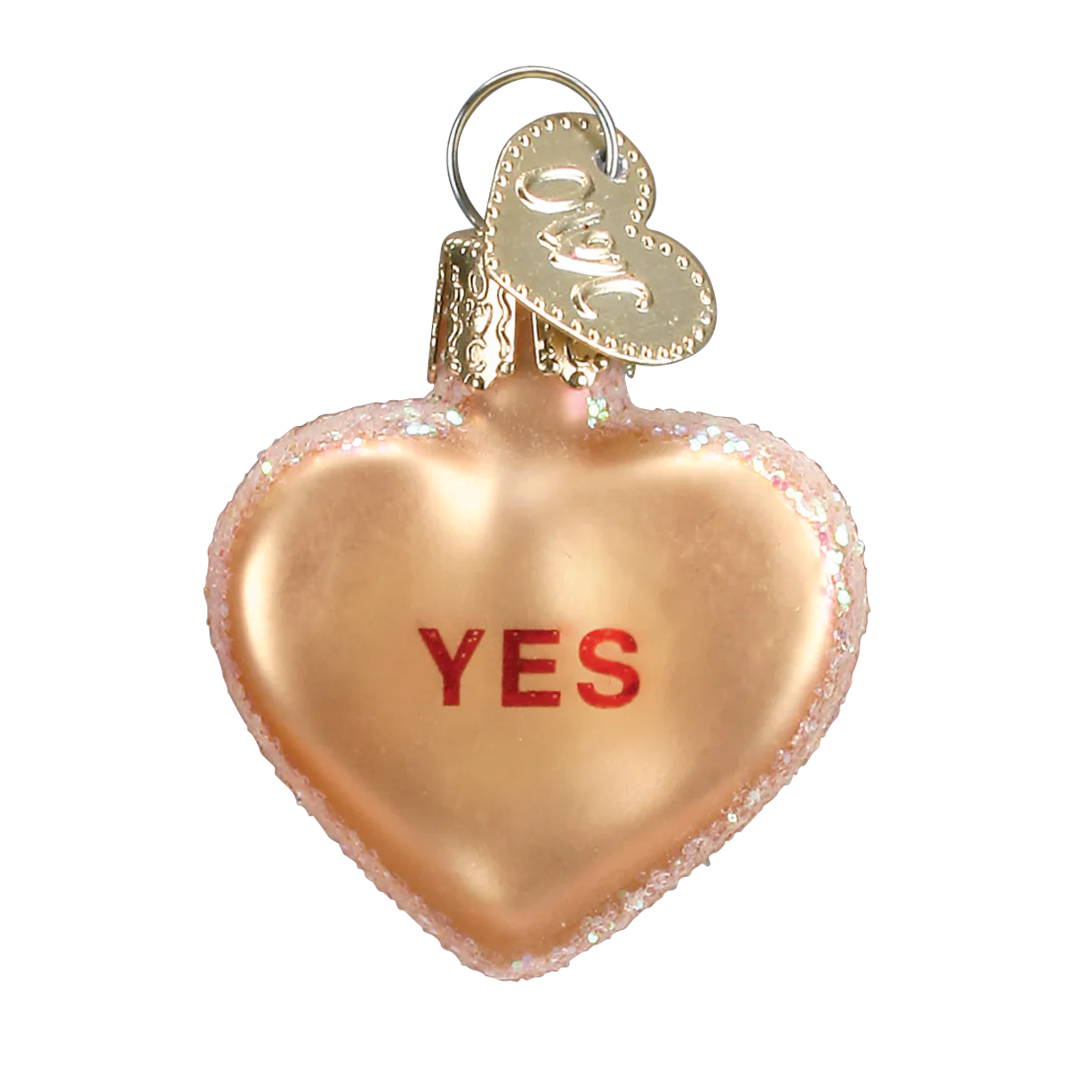 Conversation Hearts Ornament