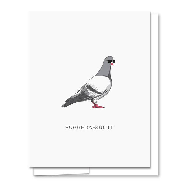 Pigeon Letterpress Card