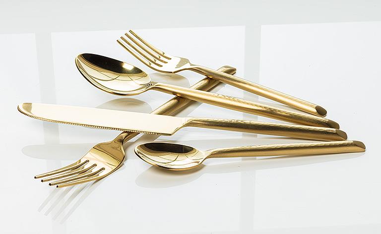 Hammered Handle Flatware