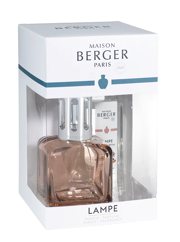 Ice Cube Amber Lamp Set