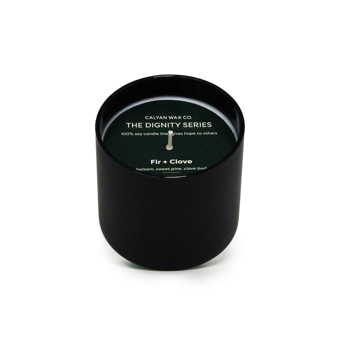Dignity Series Soy Candle Fir + Clove
