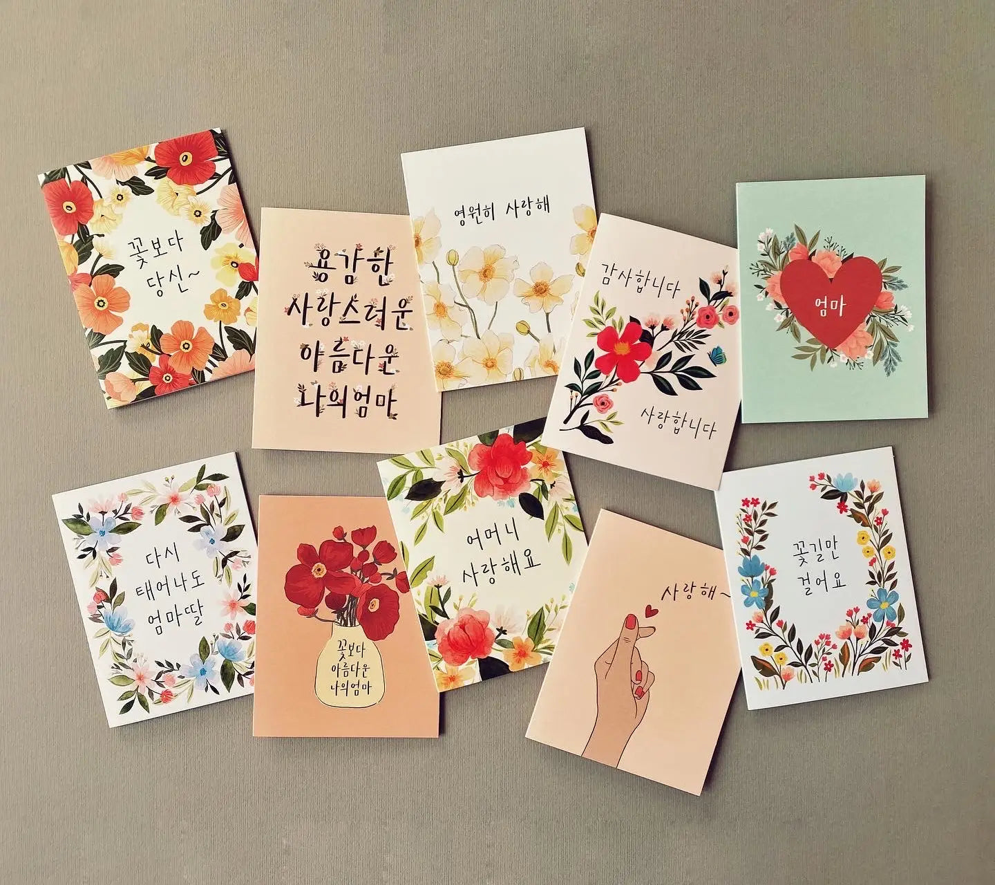 Love You Forever Korean Card