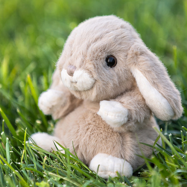 Kanini Taupe Bunny Plush Toy