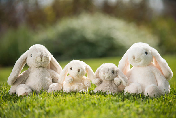 Kanini Light Gray Bunny Plush Toy