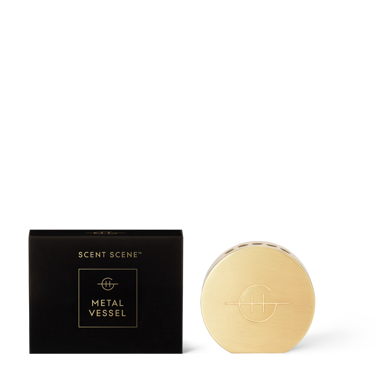 Scent Scene Metal Vessel Gold
