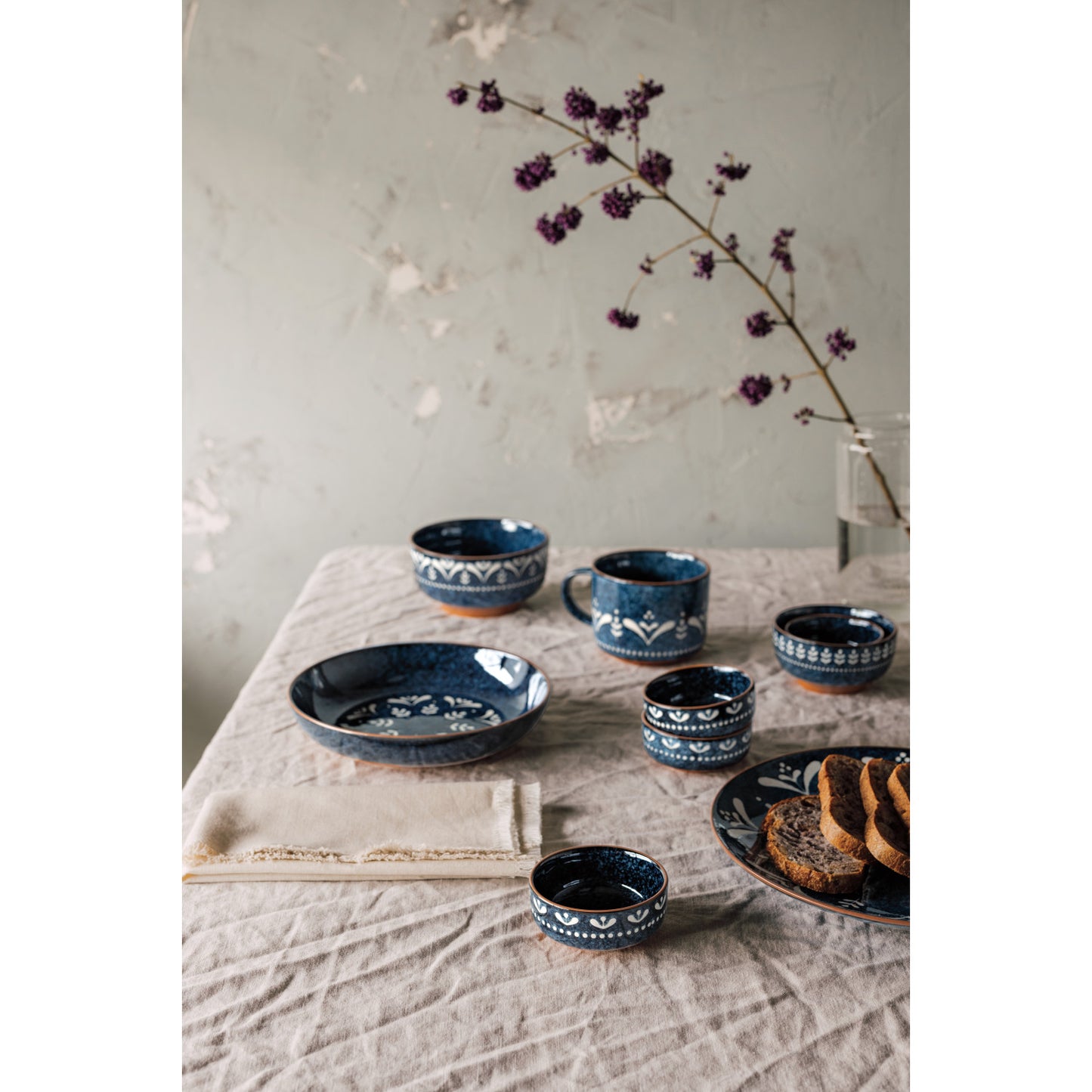 Nightbloom 8.5 inch Pasta Bowl