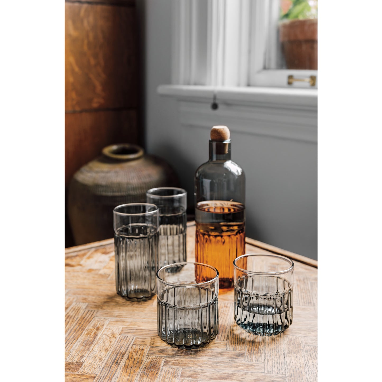 Channel Smoke Amber Carafe 32oz