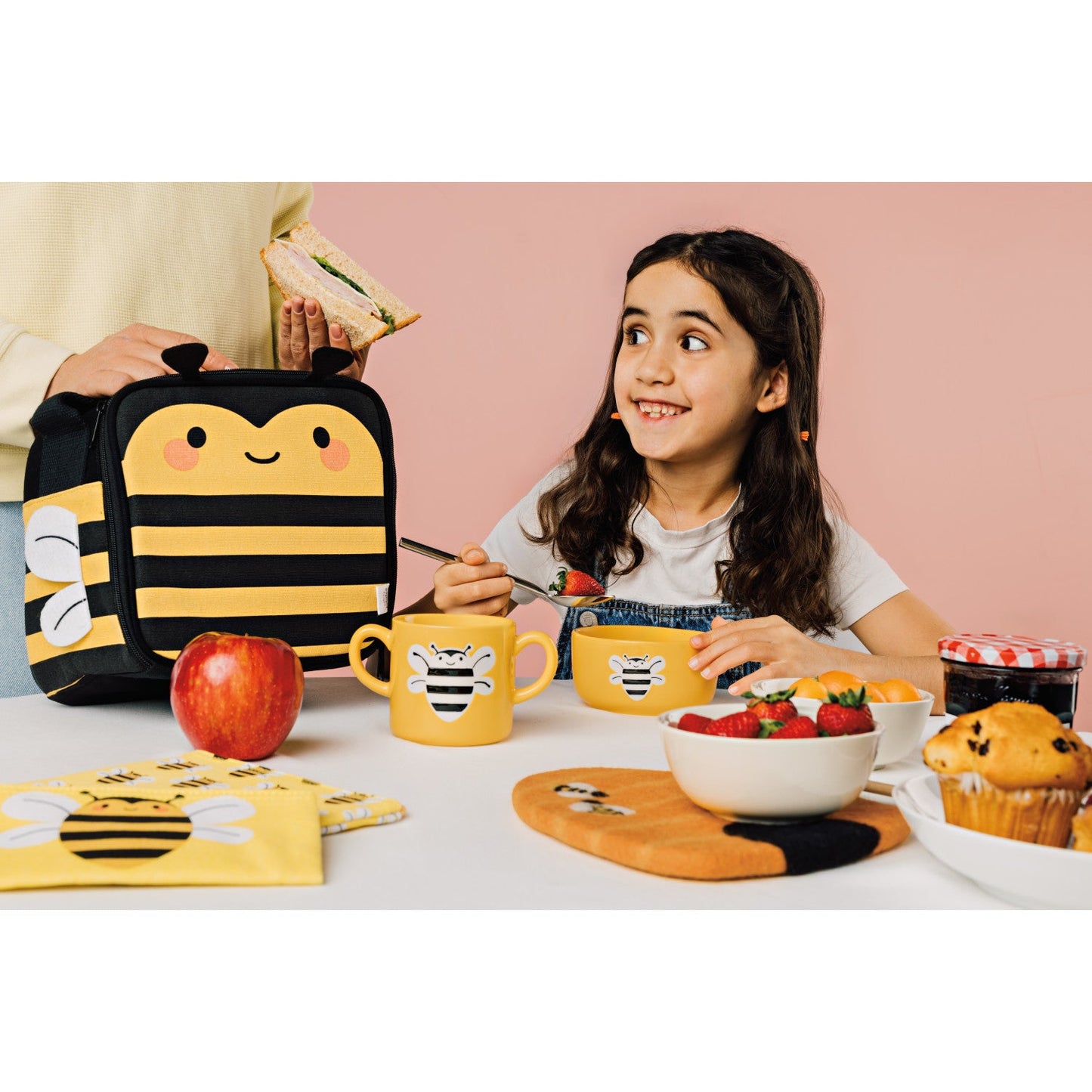 Bumblebee Felt Wool Trivet
