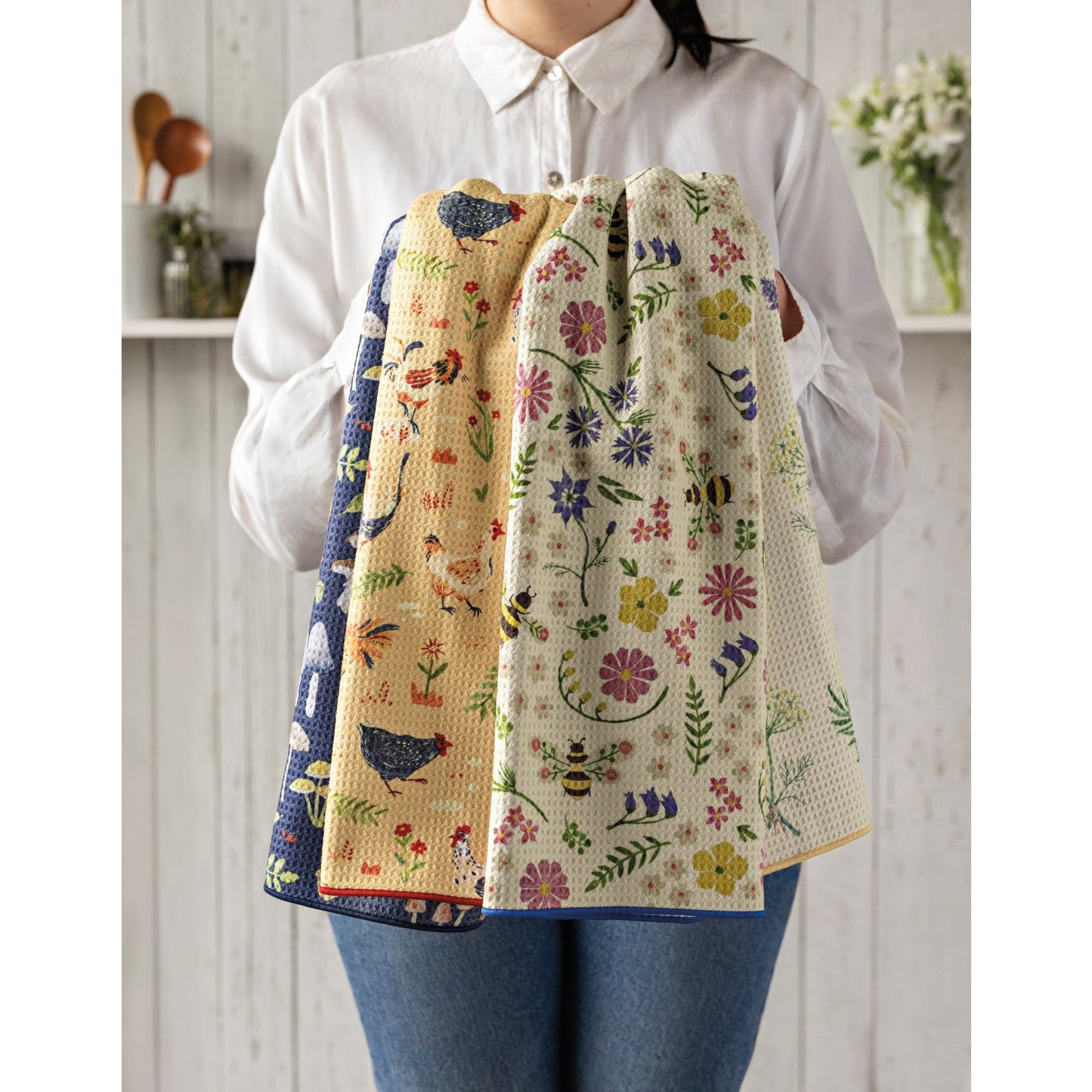 Free Range Recycled Microfibre Dishtowel