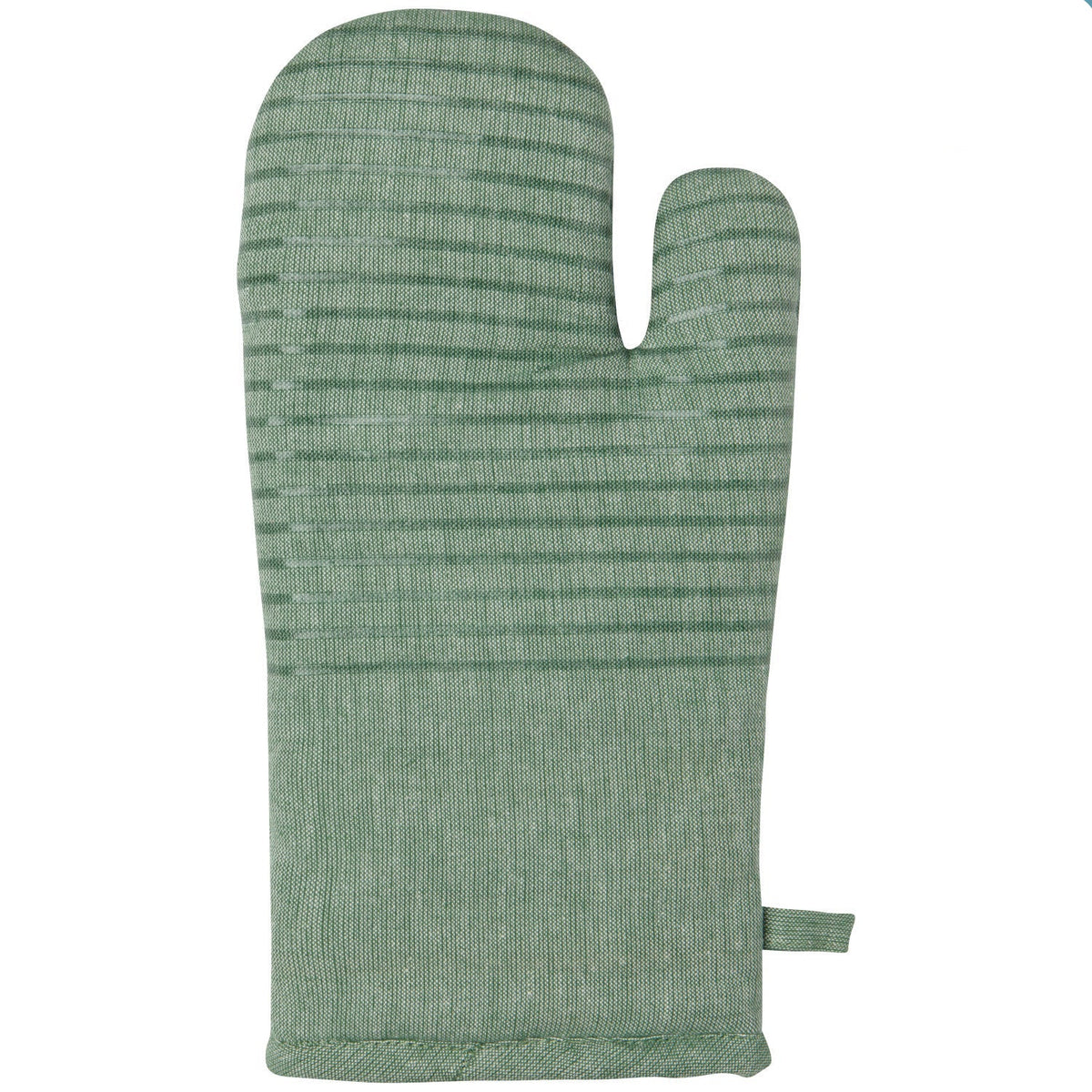 Terrace Oven Mitt - Resistant Cotton Chambray Kitchen Mitt