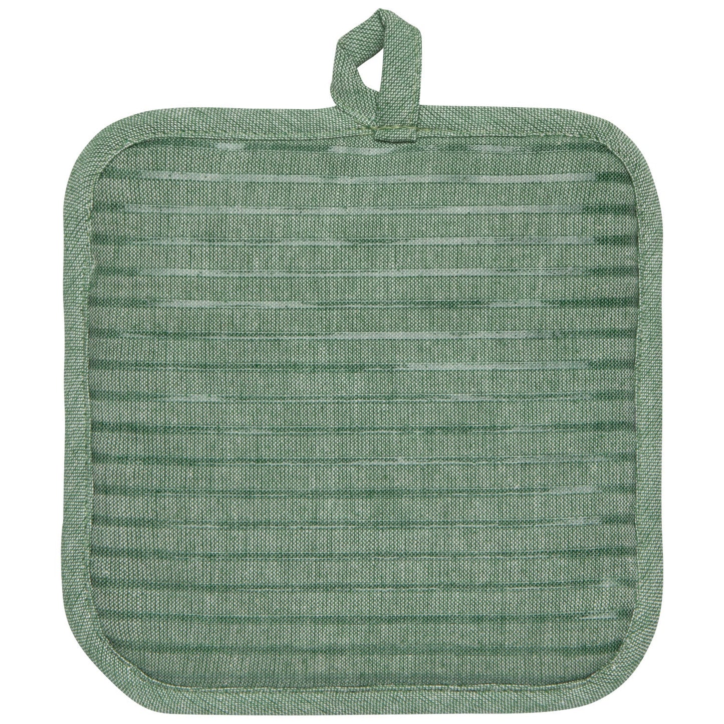 Terrace Potholder - Heat-Resistant Cotton Chambray Kitchen Mitt