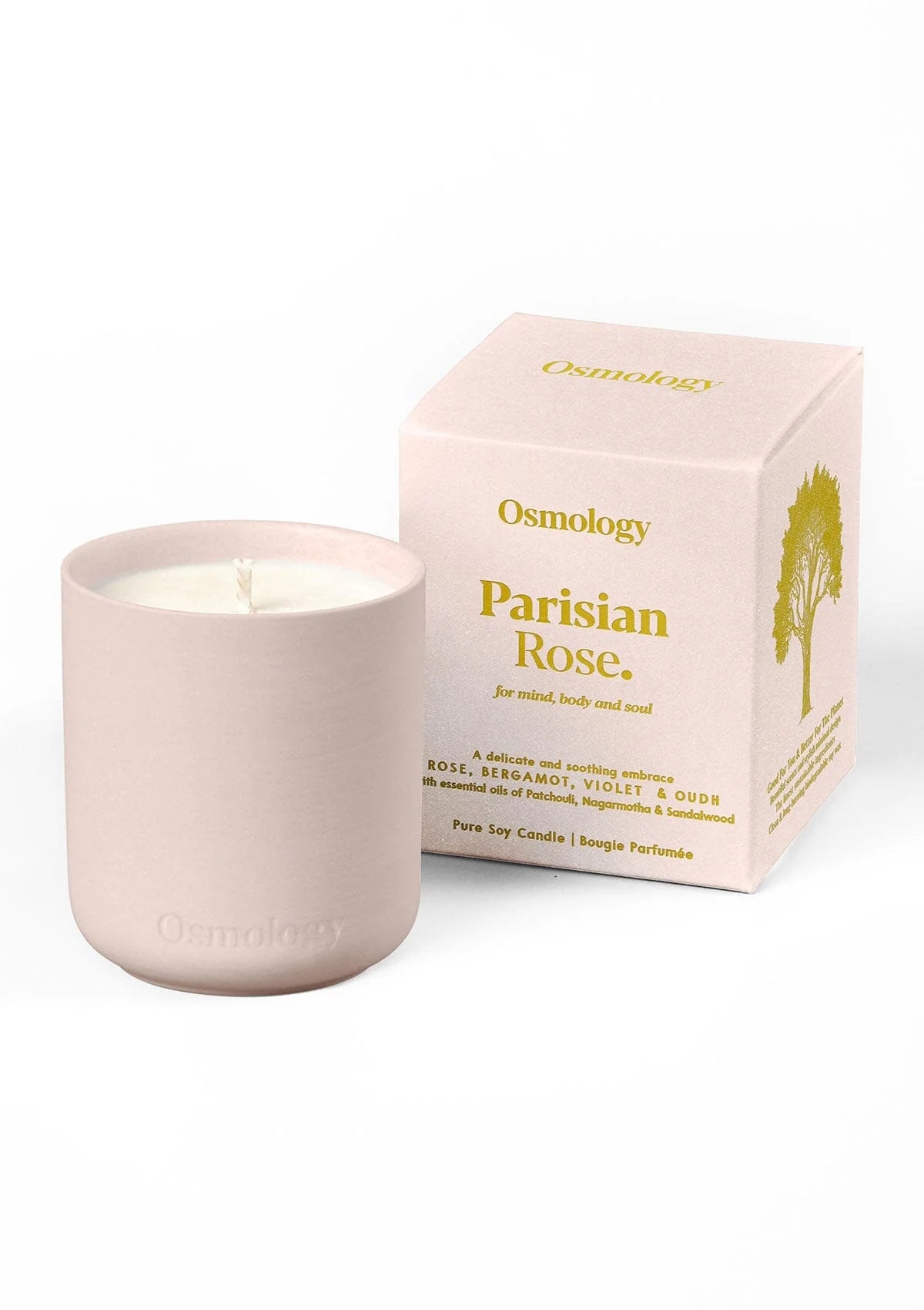 Parisian Rose Votive Candle