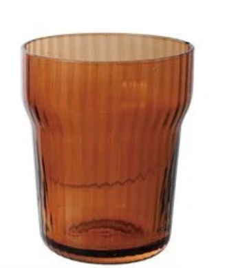 Round Fluted Drinking Glass