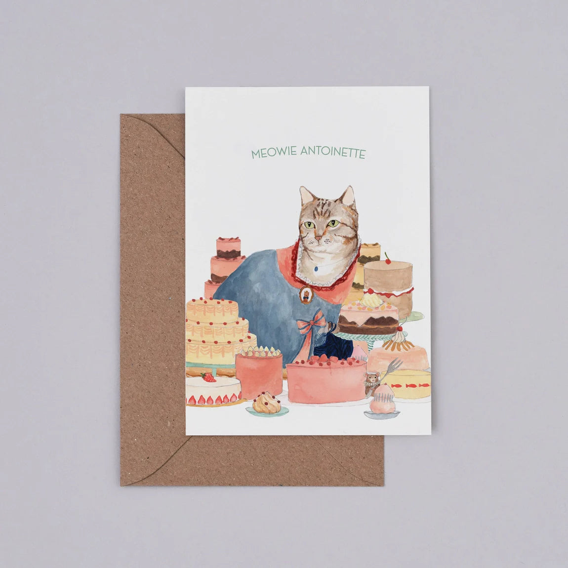 Meowie Antoinette Card