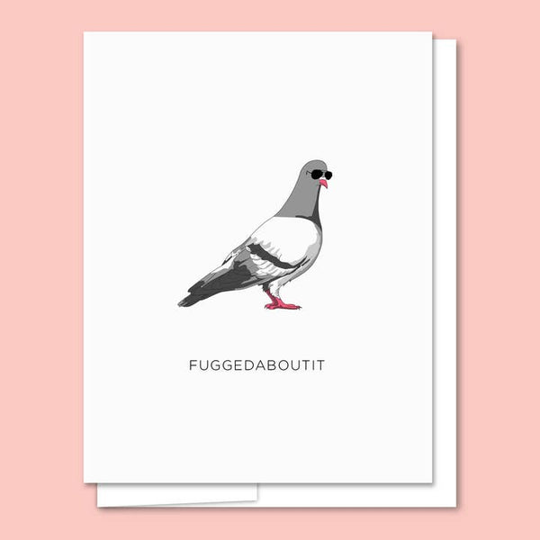Pigeon Letterpress Card