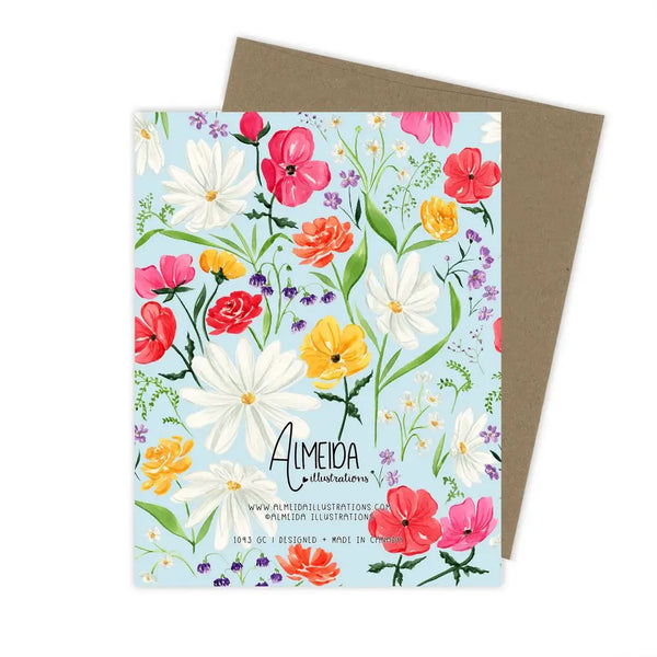 Wildflowers Everyday Card