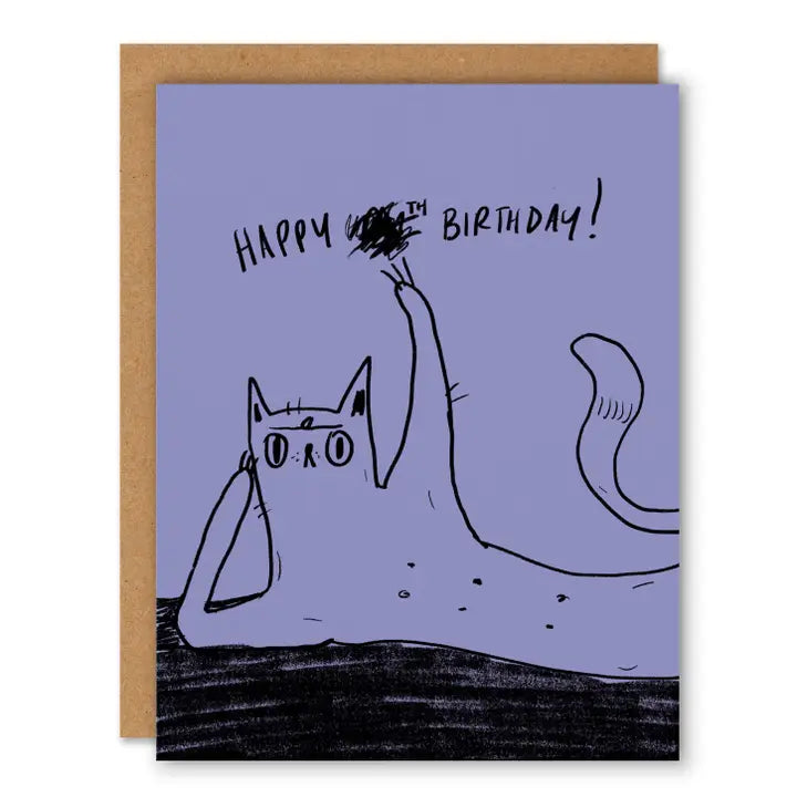 Indeterminate Birthday Greeting Card