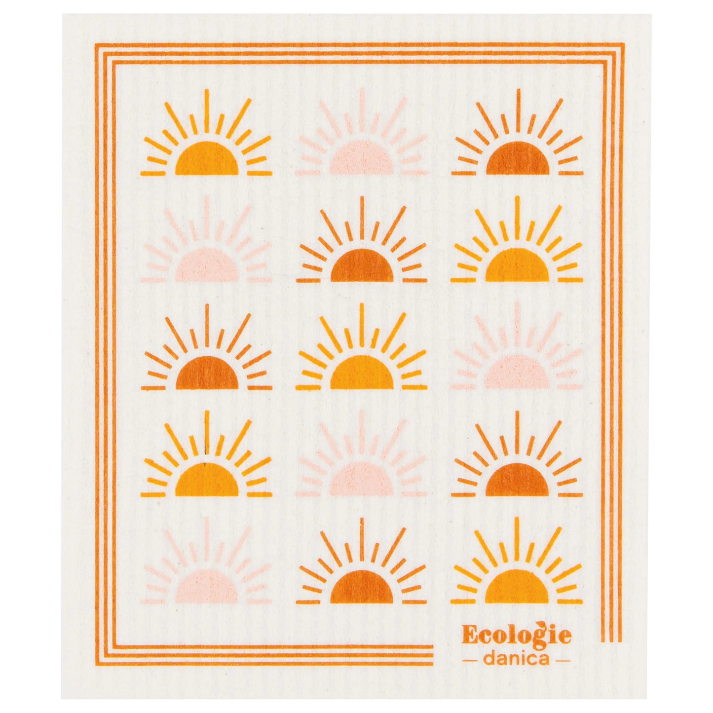 Swedish Dishcloth Sunrise