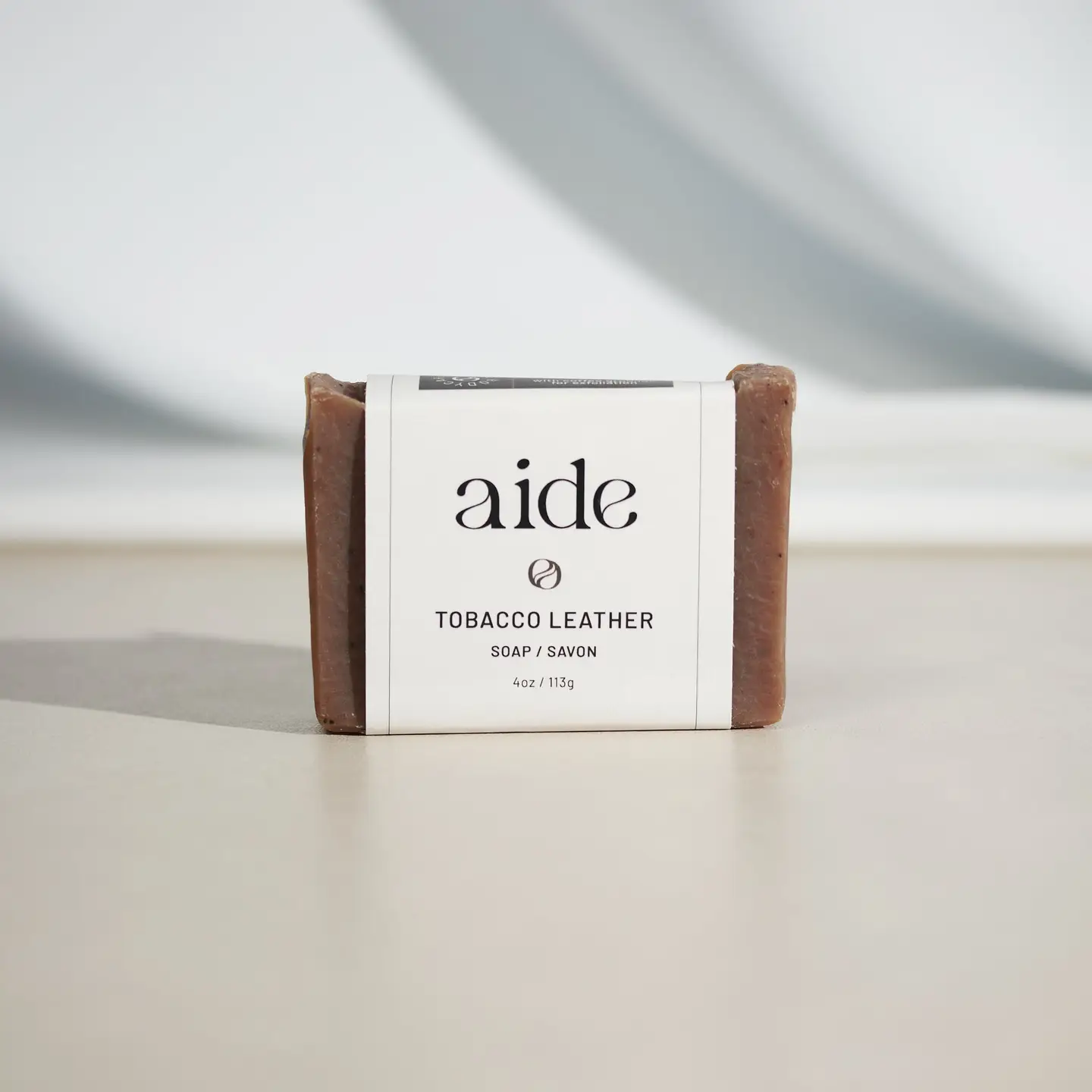 Tobacco Leather Bar Soap