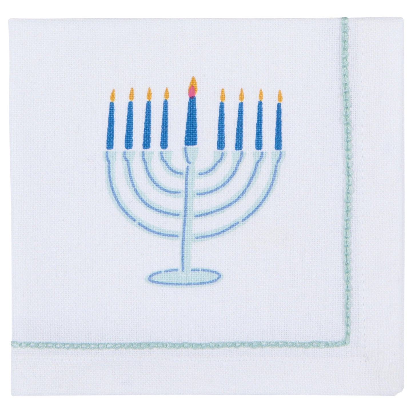 Bright Hanukkah Cocktail Napkins Set