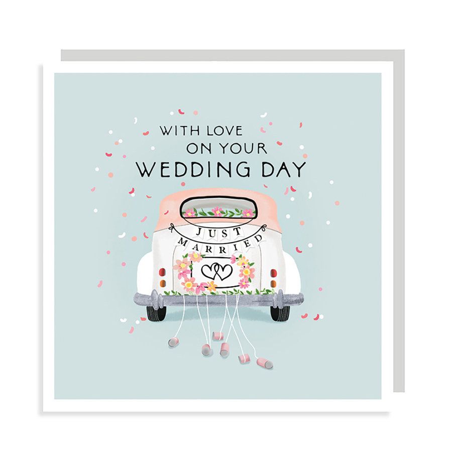 Wedding Day Car Card