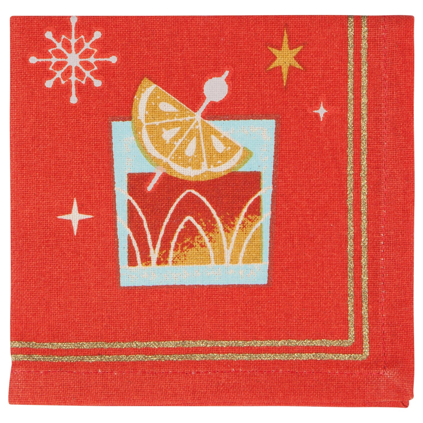 Spirits Bright Cocktail Napkins Set of 4