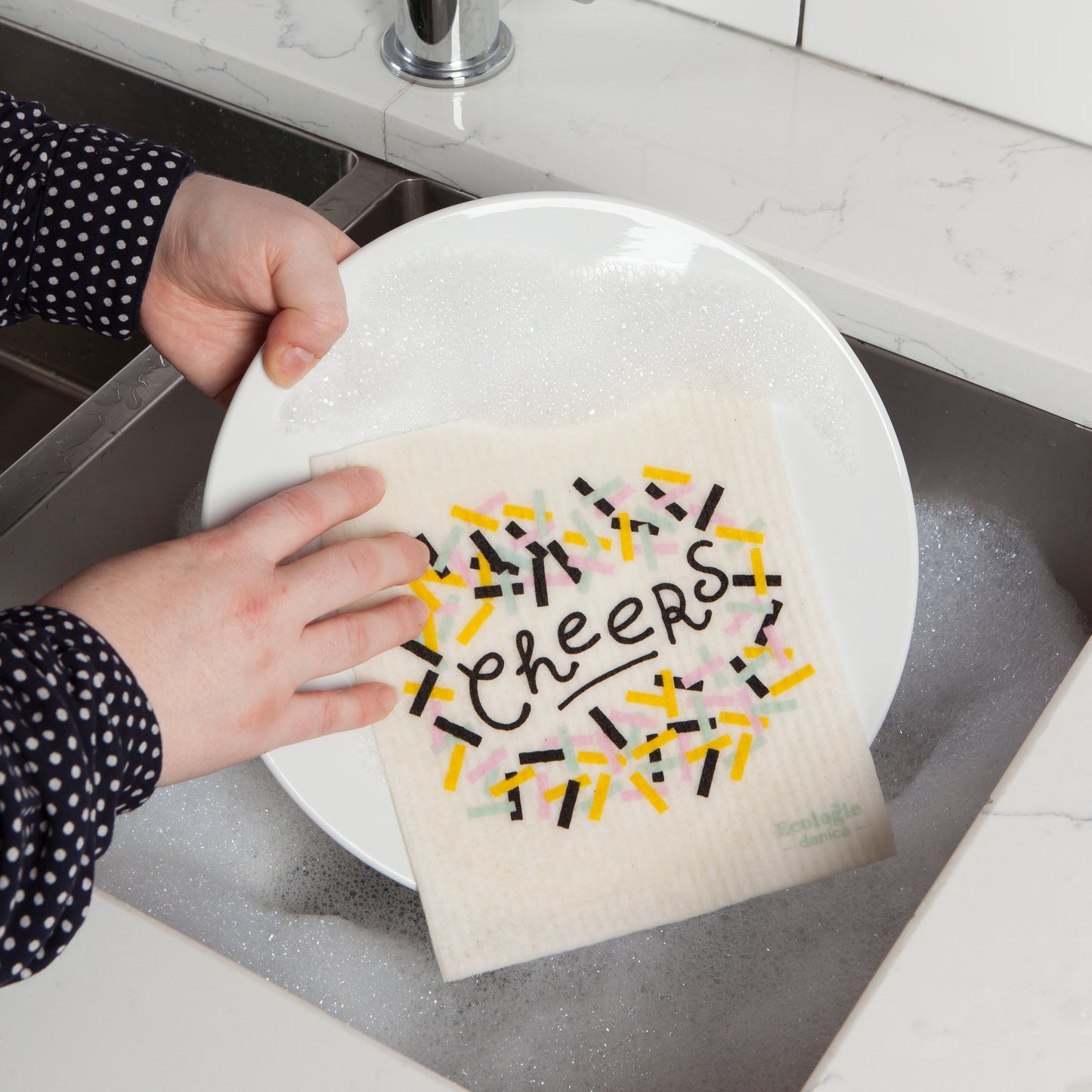 Swedish Dishcloth Cheers