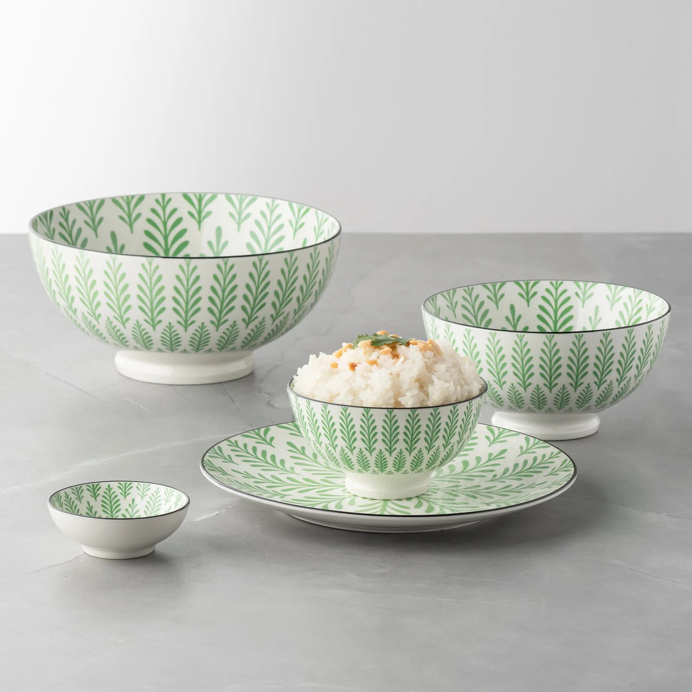 Kiri 6" Medium Green Cyprus