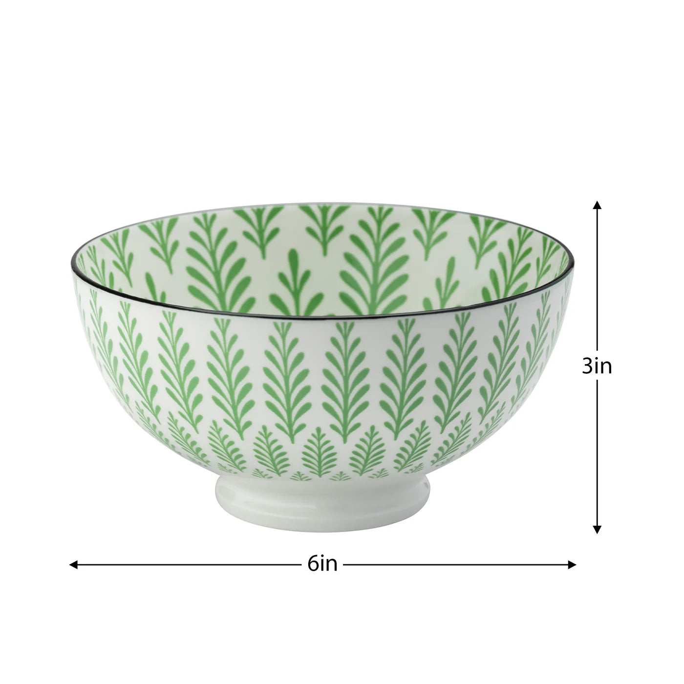 Kiri 6" Medium Green Cyprus
