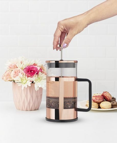 Piper Rose Gold Press Pot