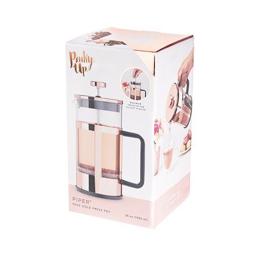 Piper Rose Gold Press Pot