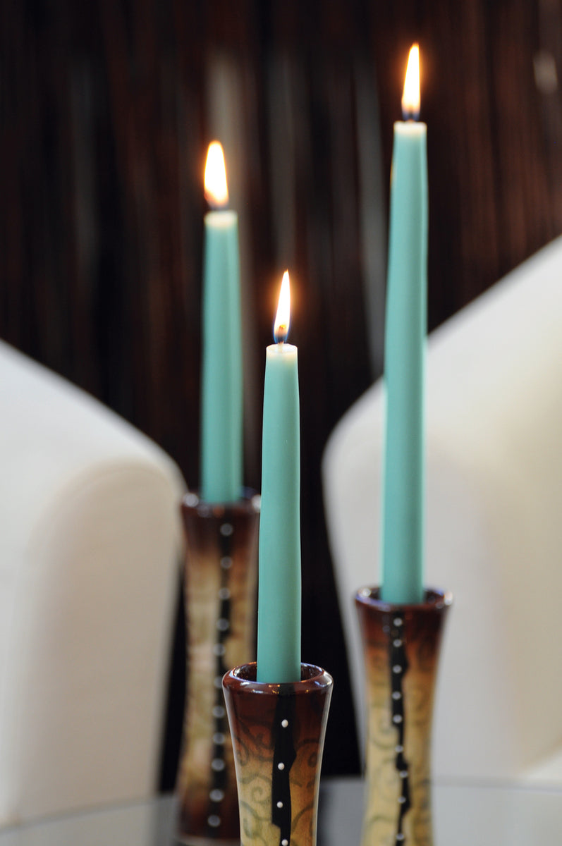 Taper Candle 9" x 7/8" Sky