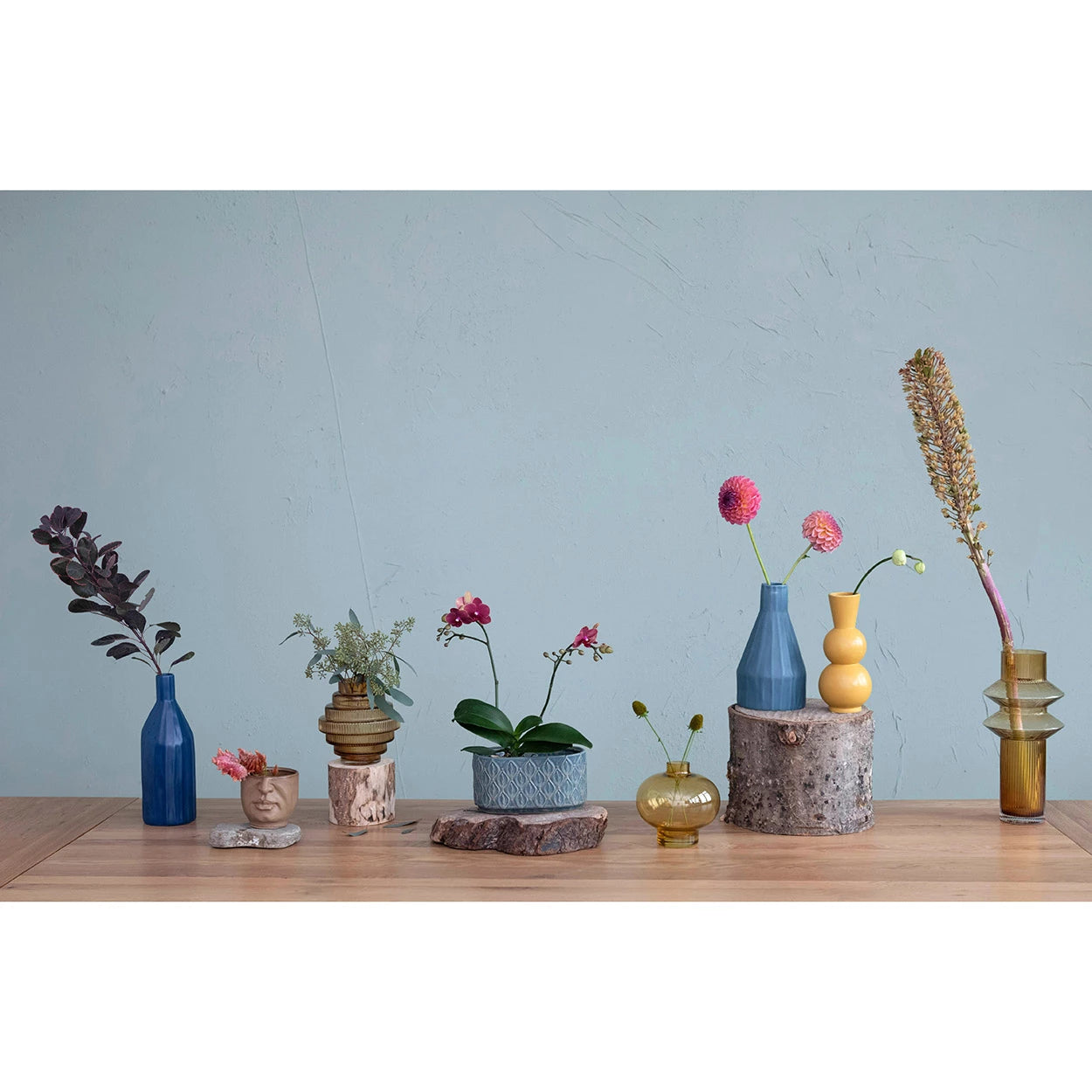 Matte Navy Vase