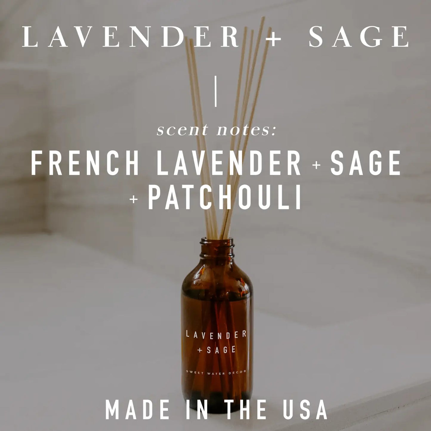 Lavender and Sage Reed Diffuser