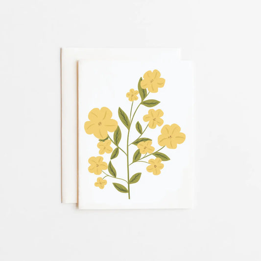 Golden Rod Card