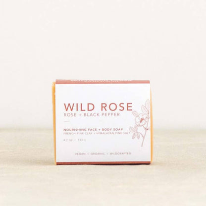 Wild Rose Natural Vegan Organic Soap Bar