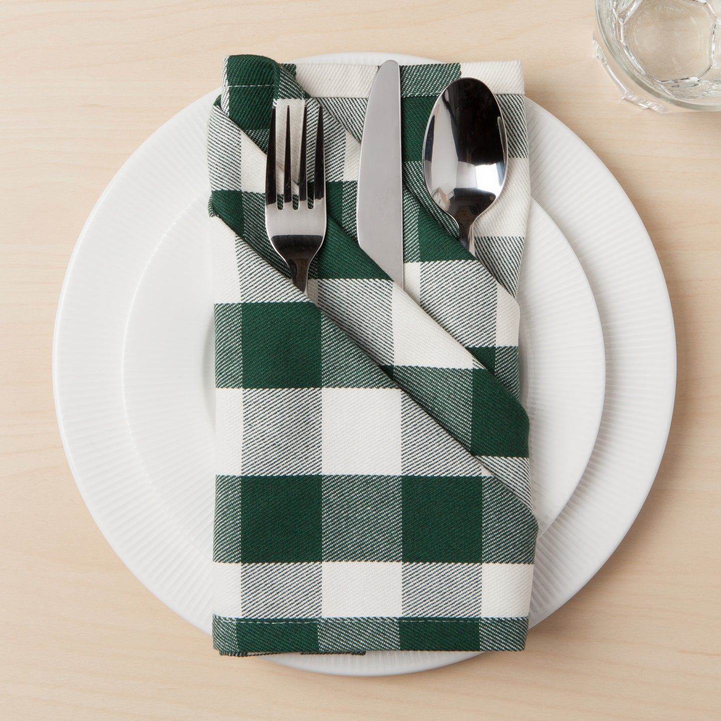 Second Spin Spruce Buffalo Check Napkins Set of 4