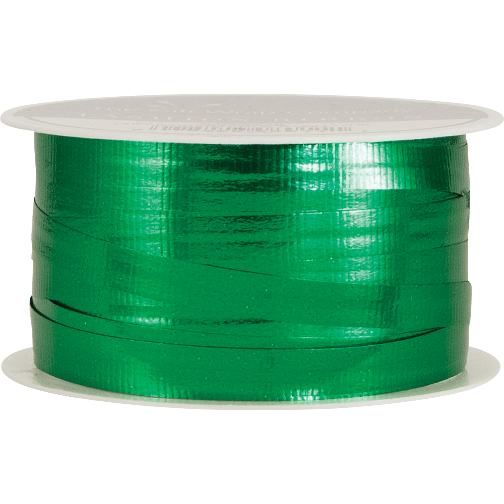 Curling Ribbon Metallic Green