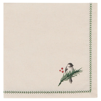 Forest Birds Napkins Set of 4