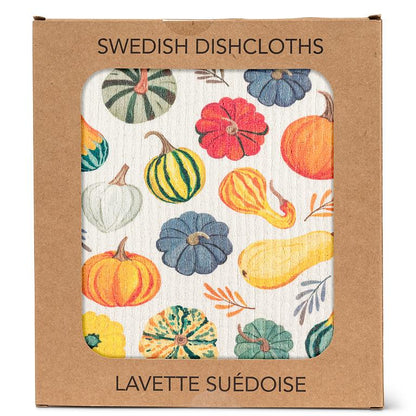Harvest Gourds Swedish Dishcloth