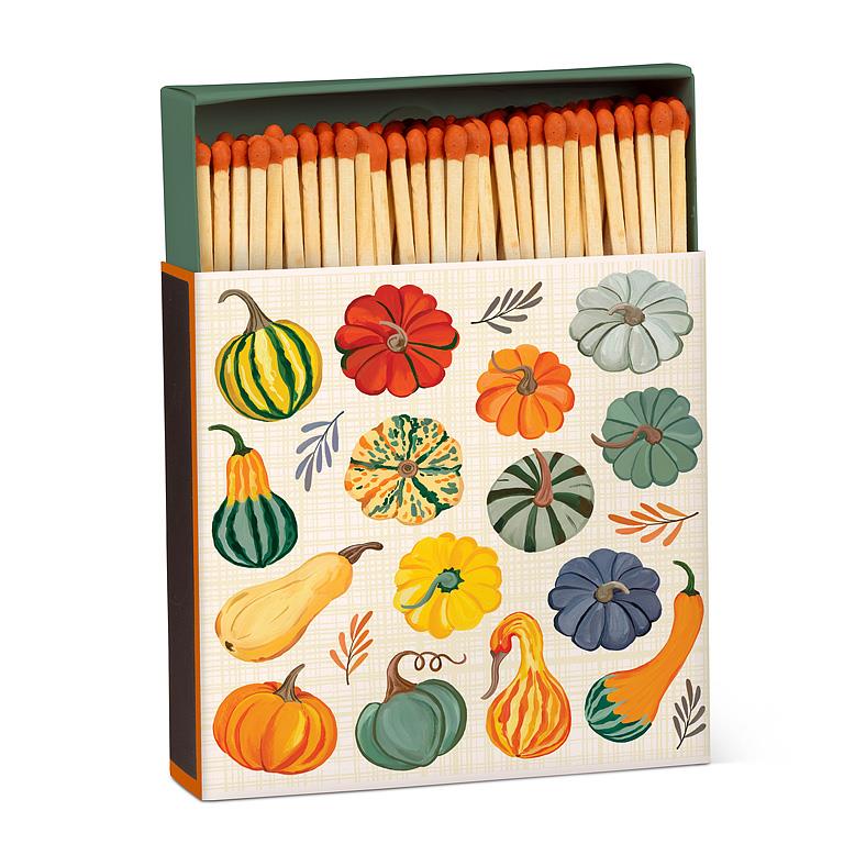 Harvest Gourds Decorative Matches