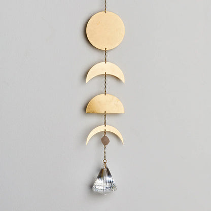 Suncatcher - Moon Phase / Moonstone