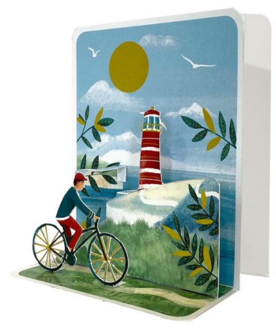 Lighthouse Petite Pop-Up Card