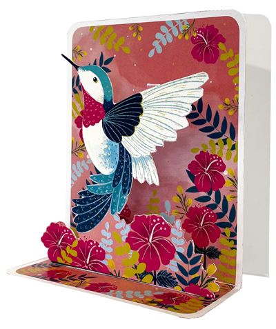 Hummingbird Petite Pop-Up Card