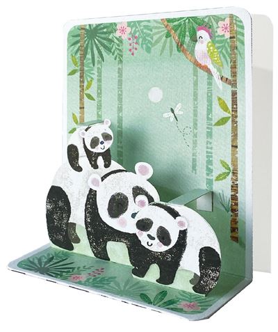 Pandas Petite Pop-Up Card