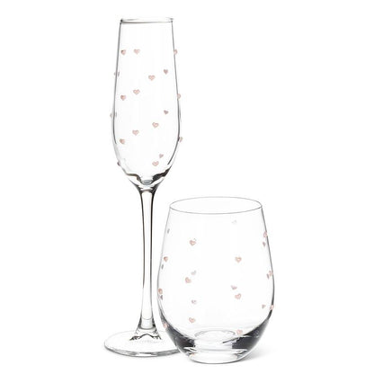 Flute w/Pink Hearts