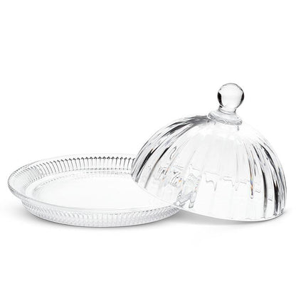 Low Optic Round Dish With Lid